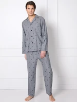 Pyjamas Aruelle Elis Long L/R S-2XL men's grey melange