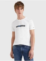 White Men's T-Shirt Tommy Hilfiger - Men