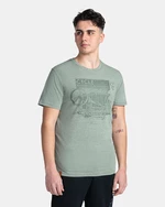 Men's cotton T-shirt KILPI PORTELA-M Dark green