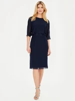 Potis & Verso Woman's Dress Dori Navy Blue