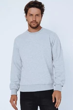 Grey men's sweatshirt Dstreet