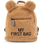 Childhome Detský batoh My First Bag Teddy Beige