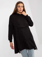 Basic Black Hoodie for Women