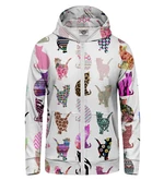 Mr. GUGU & Miss GO Unisex's Hoodie HKZ-U-PC 672