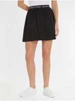 Black Calvin Klein Jeans Women's Mini Skirt