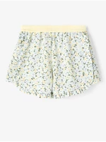 Yellow-Blue Girly Floral Shorts Name It Finna