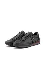 Ducavelli Reale Genuine Leather Men's Casual Shoes, Shearling Insole, Winter Shearling Shoes.