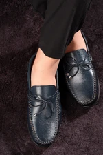 Ducavelli Bordeaux Genuine Leather Men's Casual Shoes, Loafers, Lightweight Shoes.