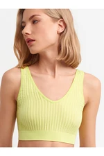 Dilvin 3650 V-Neck Creases Tots and Lime