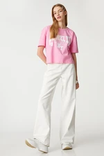 Koton T-Shirt - Pink - Regular fit