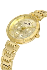 Polo Air Women's Wristwatch Gold Color