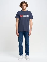 Big Star Man's T-shirt_ss T-shirt 151997 Blue-403