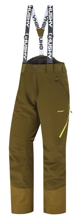 Husky Mitaly M XL, dk. khaki Pánské lyžařské kalhoty
