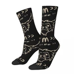 Hip Hop Vintage Beefalo Crazy Men's compression Socks Unisex Don't Starve Together Street Style Pattern Printed Funny Crew Sock