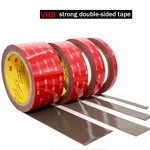 3 M VHB Double Sided Tape Super High Temperature Resistant Gray Foam Adhesive for Car/Office Decoration Width 5/50mm