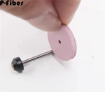Optical fiber fusion electromechanical electrode cleaning sheet electrode rod oxide layer grinding sheet electrode cleaning tool