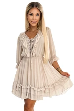 Women's chiffon boho dress Numoco