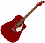 Fender Redondo Player Candy Apple Red Guitarra electroacústica