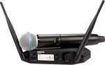 Shure GLXD24+E/B58-Z4 2,4 GHz-5,8 GHz Conjunto de micrófono de mano inalámbrico