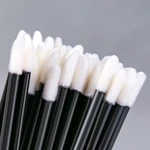 50Pcs Disposable Lip Brush Eyelash Makeups Microbrush Lash Extension Mascara Applicator Lipstick Wands Set Cosmetic Makeup Tools