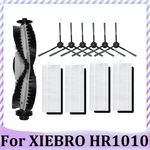 11PCS Main Side Brush Hepa Filter Replacement Spare Parts For XIEBRO HR1010 Robot Vacuum Cleaner
