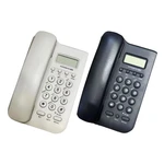 Corded Telephone for Desk Landline Desktop House Phone Seniors Caller Integrated Telephone with Call for Home