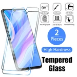 2PCS Tempered Glass for Huawei P50 P40 P30 P20 Lite P Smart S 2019 2020 2021 Protective Glass for Huawei Y5 Y6 Y7 Y9 Prime 2019