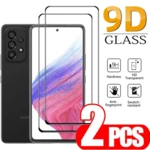 Tempered Glass Screen Protector Black Frame Film For Samsung Galaxy A13 A14 A32 A52 A72 A53 A73 A33 5G