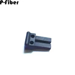100pcs SFP dust plug for optical fiber module silicone dustproof cover protective cap black