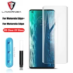 UV Liquid Full Glue Cover For Motorola Edge Plus Screen Protector 3D Curved Ultra Clear HD Tempered Glass For Moto Edge Edge+