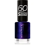 Rimmel 60 Seconds Super Shine lak na nehty odstín 563 Midnight Rush 8 ml