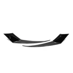 2Pcs Carbon Fiber Car Headlight Eyebrow Cover Trim Strips Fits For Honda For Accord 2023 Durable Headlight Accessories