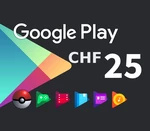 Google Play CHF 25 CH Gift Card