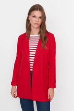 Trendyol Jacket - Red - Regular fit