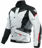 Dainese Tempest 3 D-Dry Glacier Gray/Black/Lava Red 58 Blouson textile