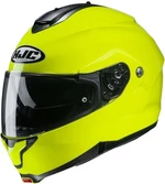 HJC C91 Solid Fluorescent Green M Casque