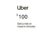Uber £100 UK Gift Card
