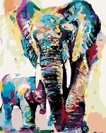 Zuty Elefanti dipinti
