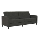 Ciemnoszara aksamitna sofa 207 cm Presley – Støraa