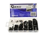 GEKO Pojistné kroužky E-KLIP - vnější segrovky, 1,5-22 mm, 300 ks GEKO Pojistné kroužky E-KLIP - vnější segrovky, 1,5-22 mm, 300 ks