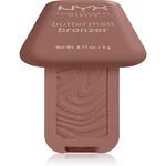NYX Professional Makeup Buttermelt Bronzer krémový bronzer odstín 04 Butta Biscuit 5 g