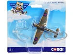 Hawker Hurricane Fighter Aircraft "RAF" "Flying Aces" Series Diecast Model by Corgi