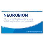 Neurobion 100 mg/50 mg/1 mg, 30 tabliet