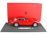 1953 Ferrari 340 MM S/N 0320 Red with DISPLAY CASE Limited Edition to 99 pieces Worldwide 1/18 Model Car by BBR