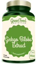 GREENFOOD NUTRITION GINKGO BILOBA extrakt