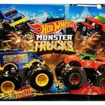 Mattel Hot Wheels Monster trucks demoliční duo Monster Portions VS Tuong Ot Sriracha