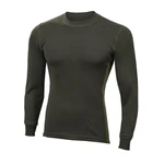 Merino triko Aclima WarmWool Crew Neck shirt 200g - Olive Night/Capulet Velikost: M