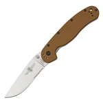 Ontario Knife Company - OKC Ontario RAT-1 Serrated - Coyote Handle