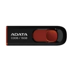 USB kulcs A-Data C008, 16GB, USB 2.0, fekete (AC008-16G-RKD)