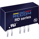RECOM RD-1212D DC / DC menič napätia, DPS 12 V/DC 12 V/DC, -12 V/DC 84 mA 2 W Počet výstupov: 2 x